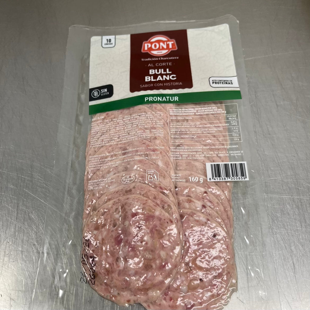 Butifarra Blanca Sobre 160 gr